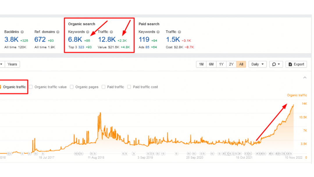 SEO case study